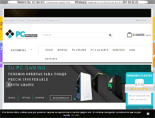 Tablet Screenshot of pcmontajes.com